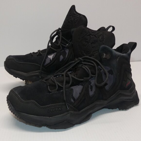 Men's RAX Peak Wolf lightweight waterproof hiking boot black sz 8 - Picture 1 of 10